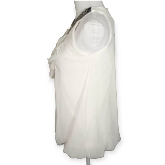 BCX GIRL DRESS/BLOUSE IVORY SZ.L EUC - Picture 4 of 8